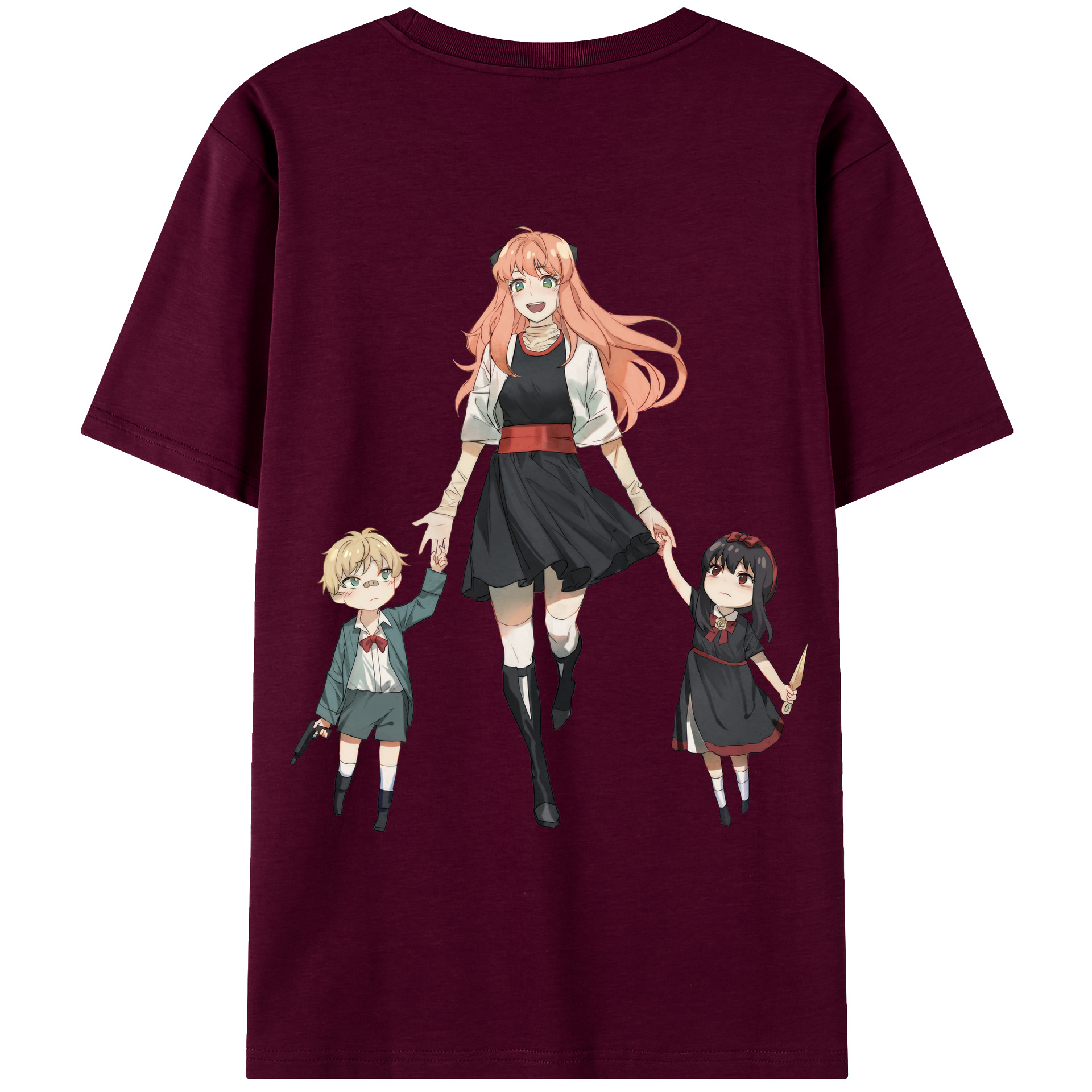 （画像用） SPY×FAMILY间谍家家酒 レディース半袖Tシャツ(バックプリント)